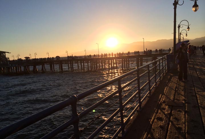 santa-monica-pier-near-sunset