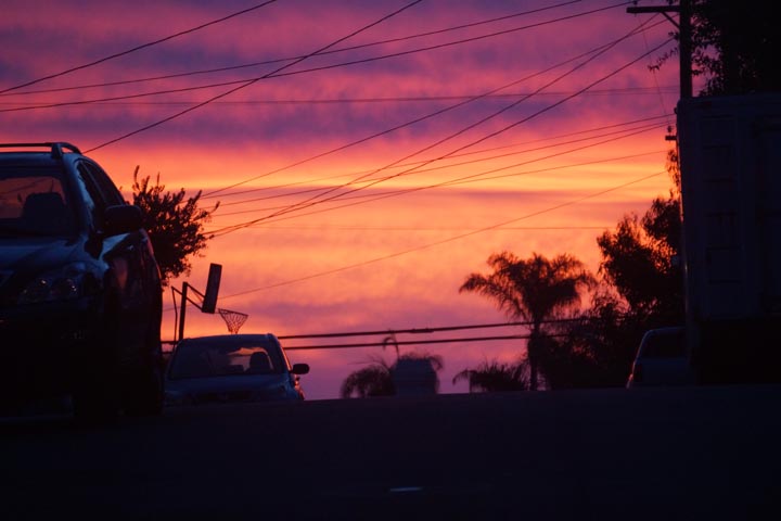 surreal-sunset-hermosa-hills