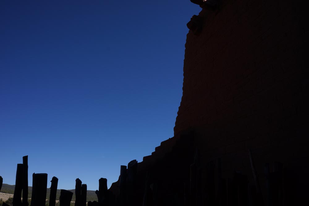 pecos-church-ruins-blue-sky
