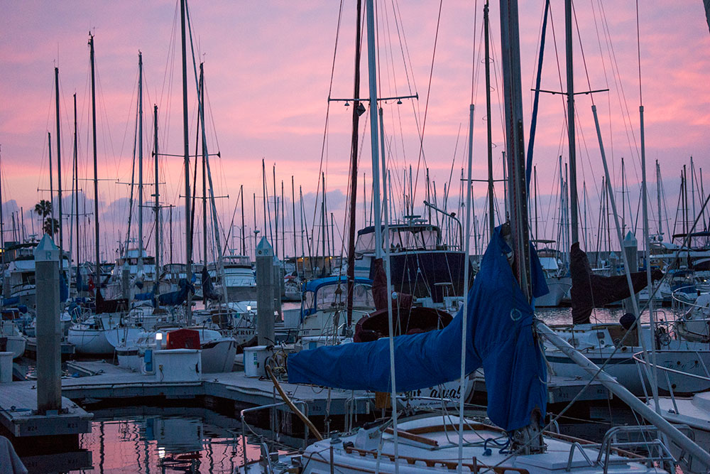 pink-sunset-king-harbor-marina